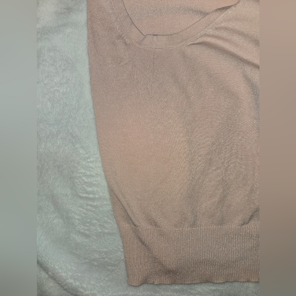 Josephine Chaus Luxury Silk Blend Blush Knit Tank - Picture 5 of 7